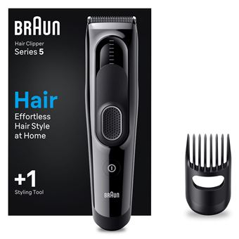 Braun Series 5 HC5310 Men's Hair Clipper Black 9 Settings