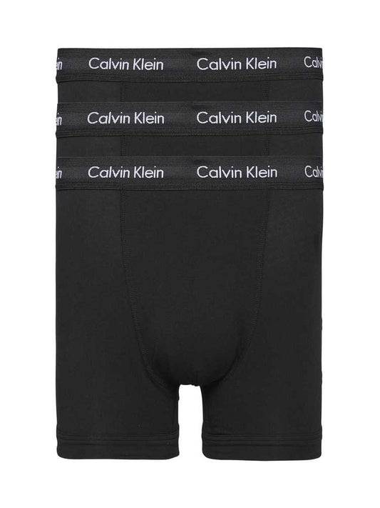 Calvin Klein 3-Pack Men's Cotton Stretch Trunk Underwear for Daily Comfort