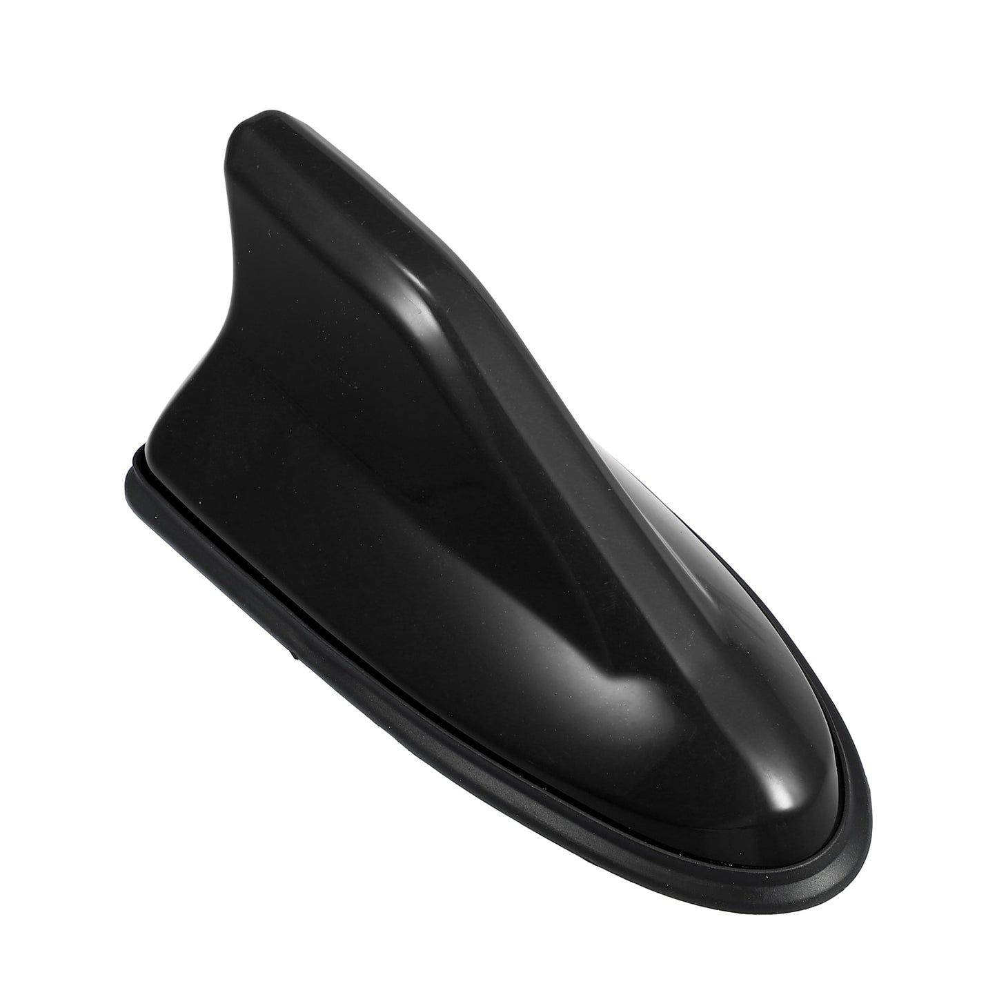 Unique Bargains Decorative Shark Fin Car Roof Antenna Black