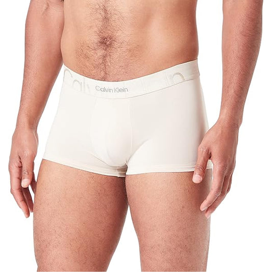 Calvin Klein Low Rise Trunk 2‑Pack Men’s Underwear Beige