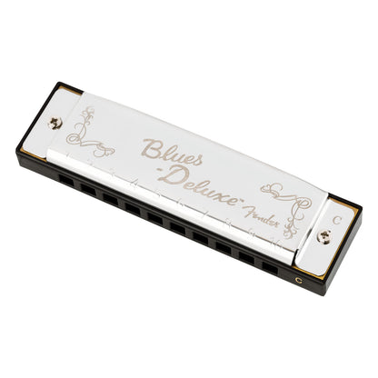 Fender Blues Deluxe 10‑Hole Diatonic Harmonica – Multiple Keys