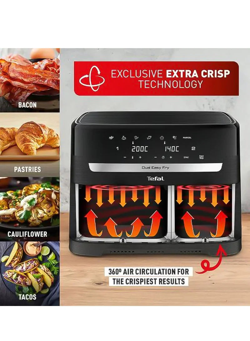 TEFAL Dual Easy Fry (EY9018)