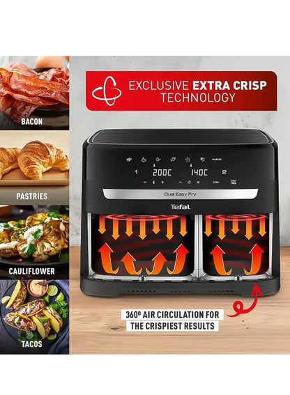 TEFAL Dual Easy Fry (EY9018)