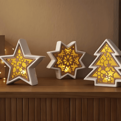 Livarno LED Christmas Star or Tree Decorative Light