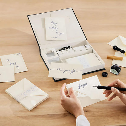 Crelado® 30-Piece Calligraphy Set: Master Elegant Lettering with Ease