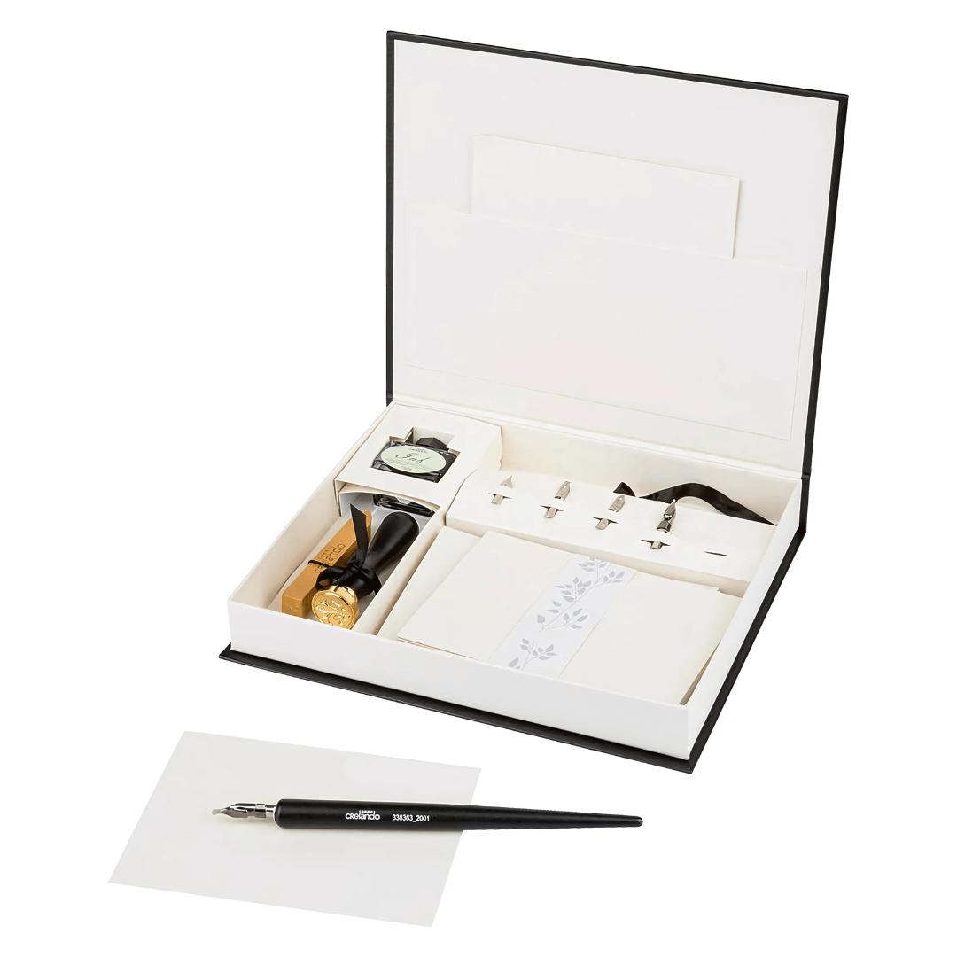 Crelado® 30-Piece Calligraphy Set: Master Elegant Lettering with Ease
