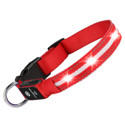 MASBRILL PR774-DC-1 Rechargeable Security LED Pet Collar