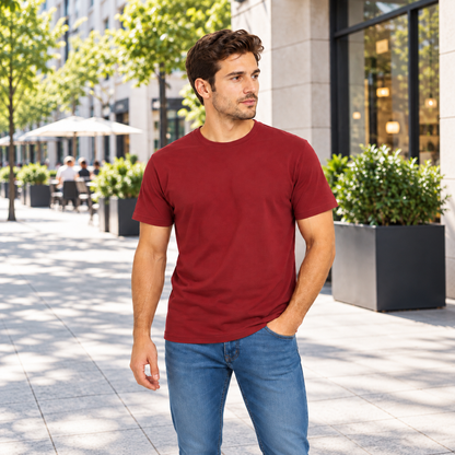LIVERGY Men's Crew Neck T-Shirt