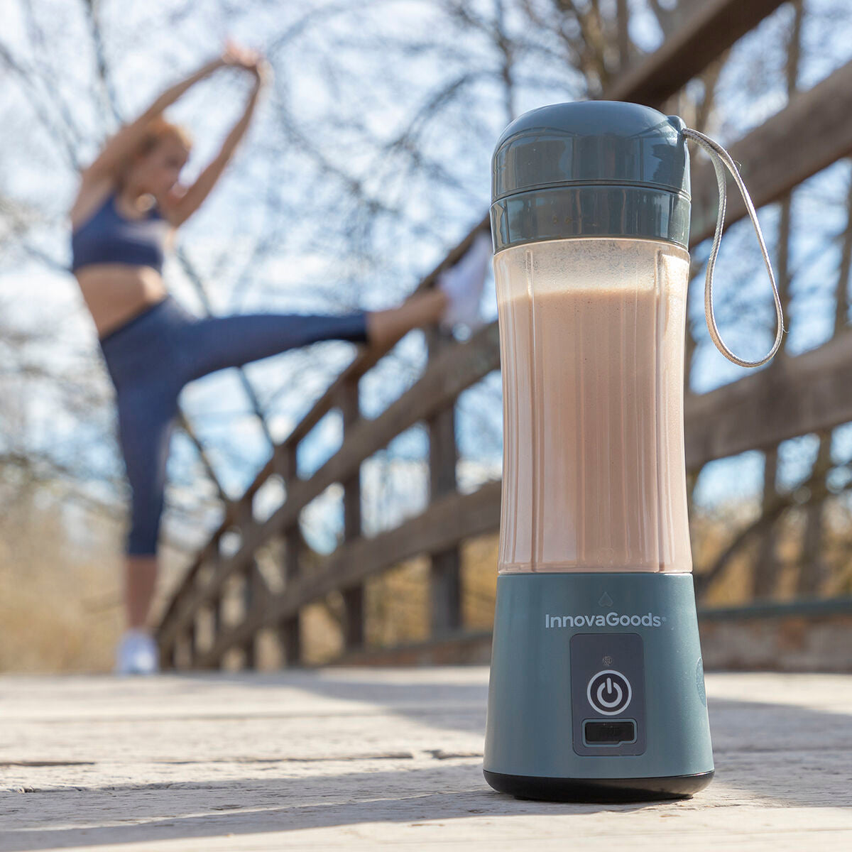 InnovaGoods Portable Rechargeable Cup Blender Shakuit 380ml