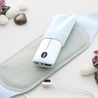 Beldisse Wireless Rechargeable Heat & Vibration Massage Belt for Back Pain Relief - Gomix Brands Outlet