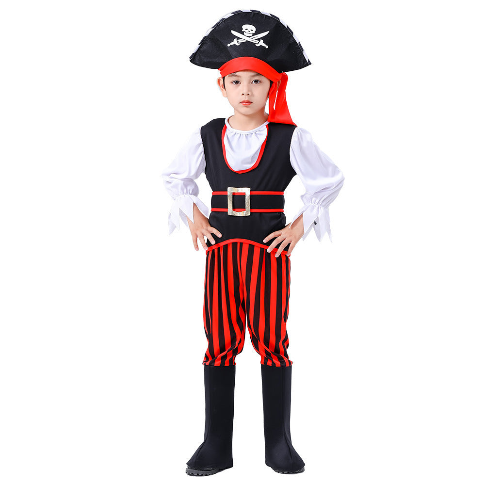 Kids' Pirate Costume with Hat