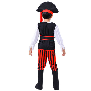 Kids' Pirate Costume with Hat