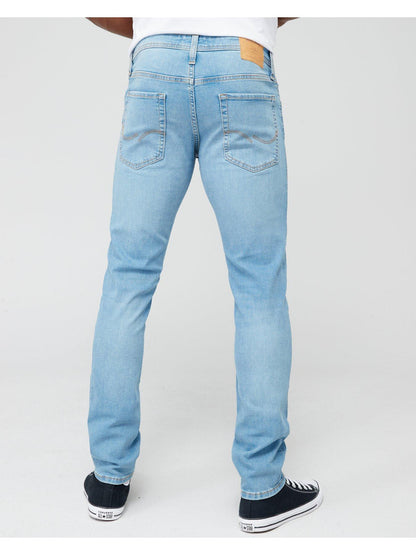 Jack & Jones Glenn Men's Slim Fit Light Blue Stretch Denim Jeans