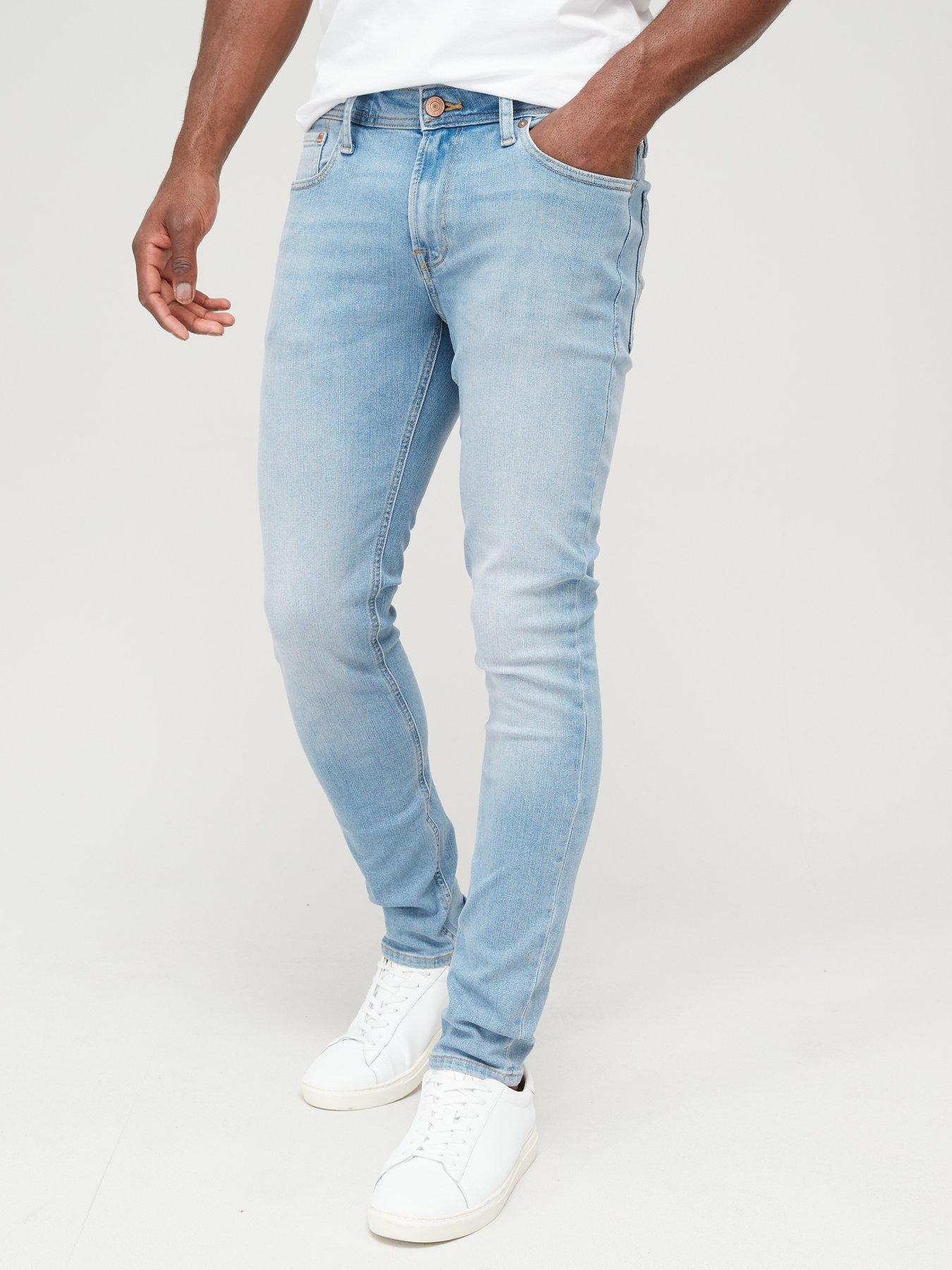 Jack & Jones Glenn Men's Slim Fit Light Blue Stretch Denim Jeans