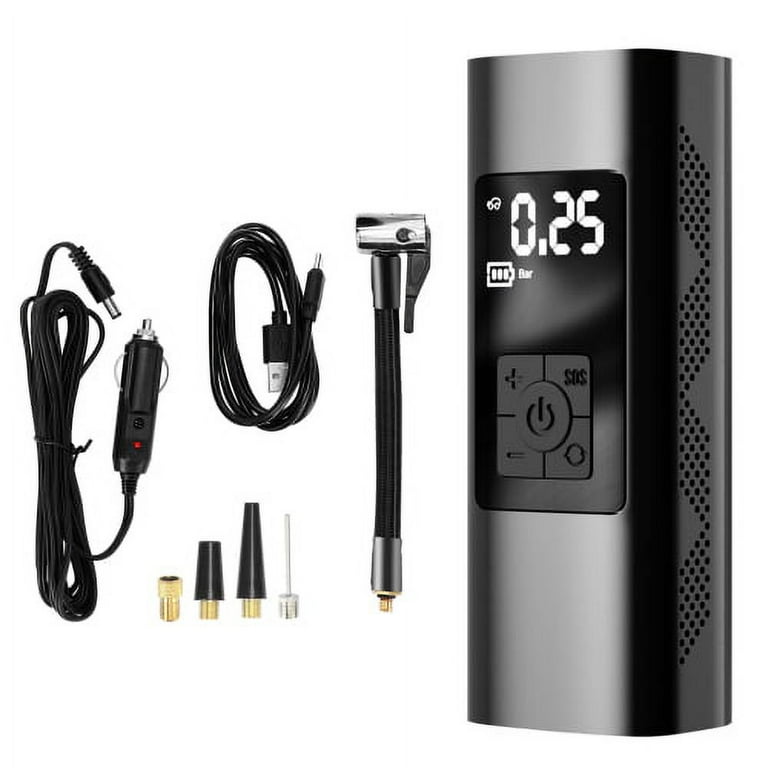 Visland 150 PSI Portable Tire Inflator with LCD Display