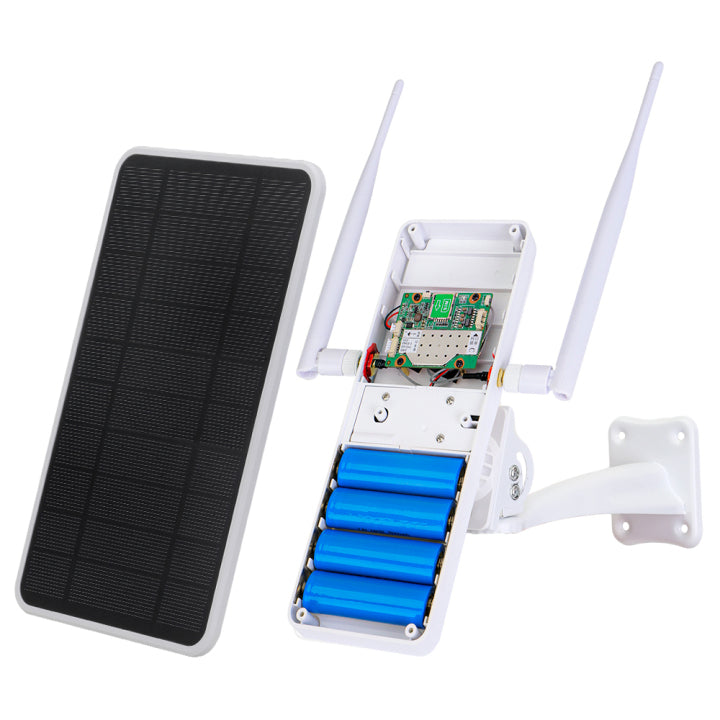 W1 Solar 4G LTE WiFi Router: Portable Outdoor Hotspot with 6W Panel
