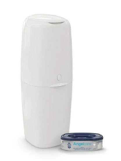 Angelcare Classic XL Odour-Locking Nappy Bin with 1 Refill - Hygienic Disposal System - Gomix Brands Outlet