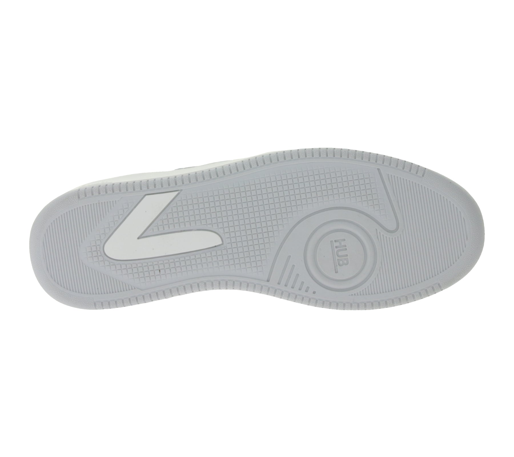 HUB Smash L31 Women's White/Silver Genuine Leather Terry-Lined Sneakers Comfortable Shoes