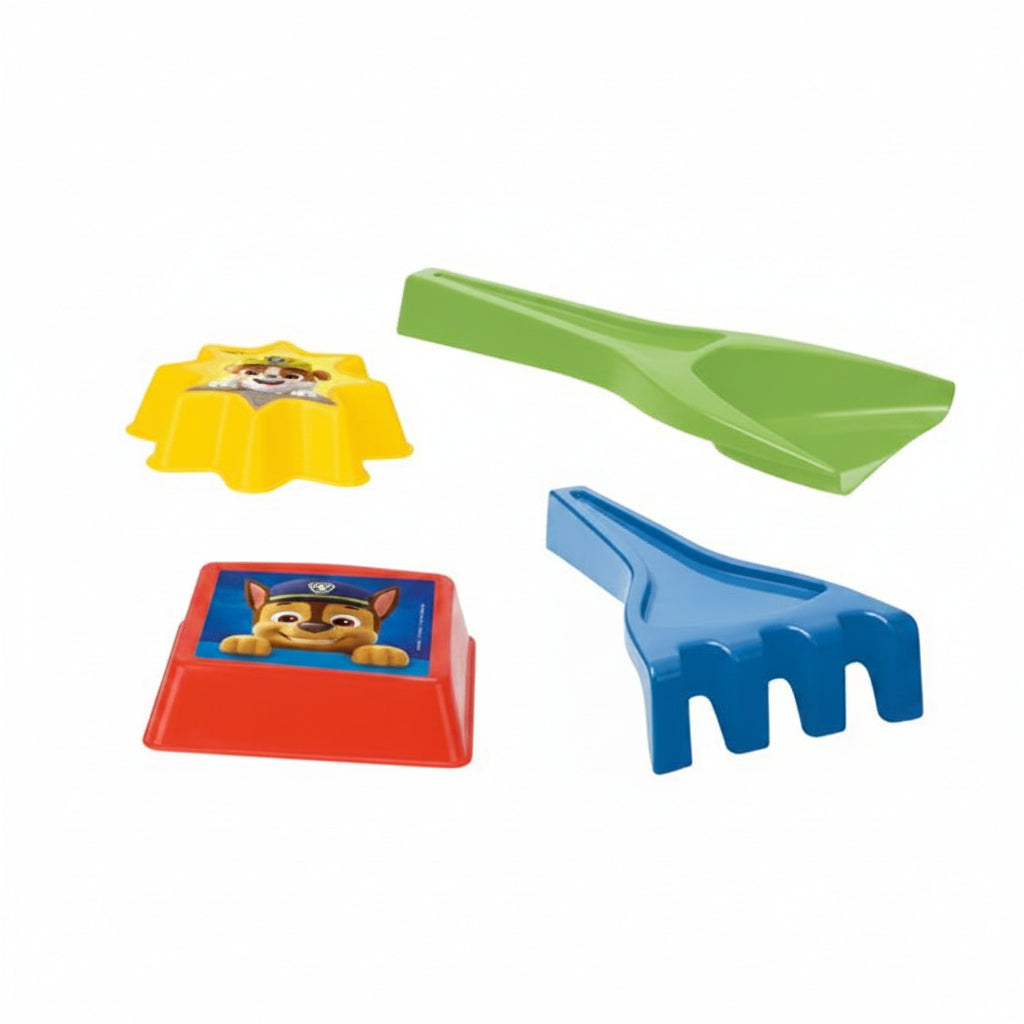 Wader Paw Patrol Sand Toy Set with Spade Rake and 2 Molds