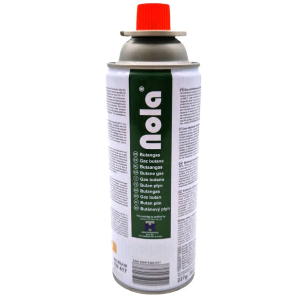Nola Camping Butane Gas Cartridge 227g