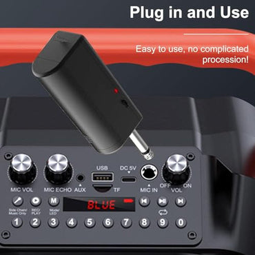 ALPOWL WXM-001 Professional Dual Wireless Microphone with Receiver