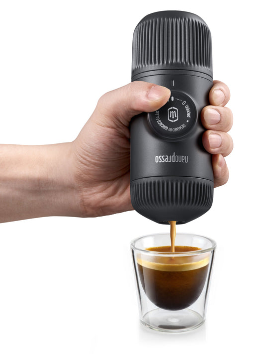 Portable Compact Espresso Maker: Wacaco Nanopresso Machine for On-The-Go Coffee