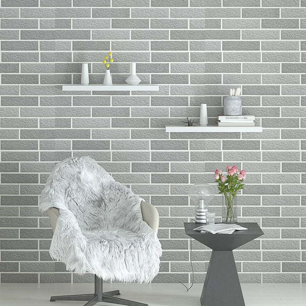 WOLTU Wall Shelf Floating Shelf DVD CD Shelf Wooden Bookshelf pack 4