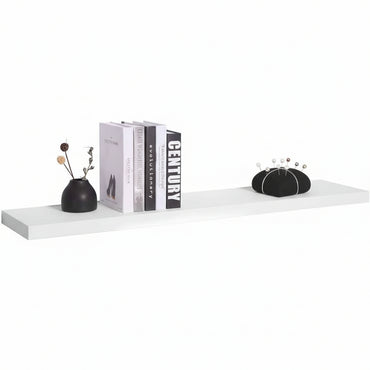 WOLTU Wall Shelf Floating Shelf DVD CD Shelf Wooden Bookshelf pack 4