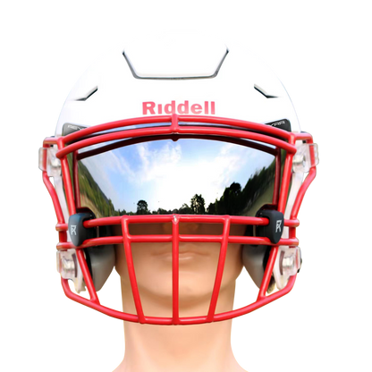 Reyrr Athletics VIZU Football Visor Midnight Black