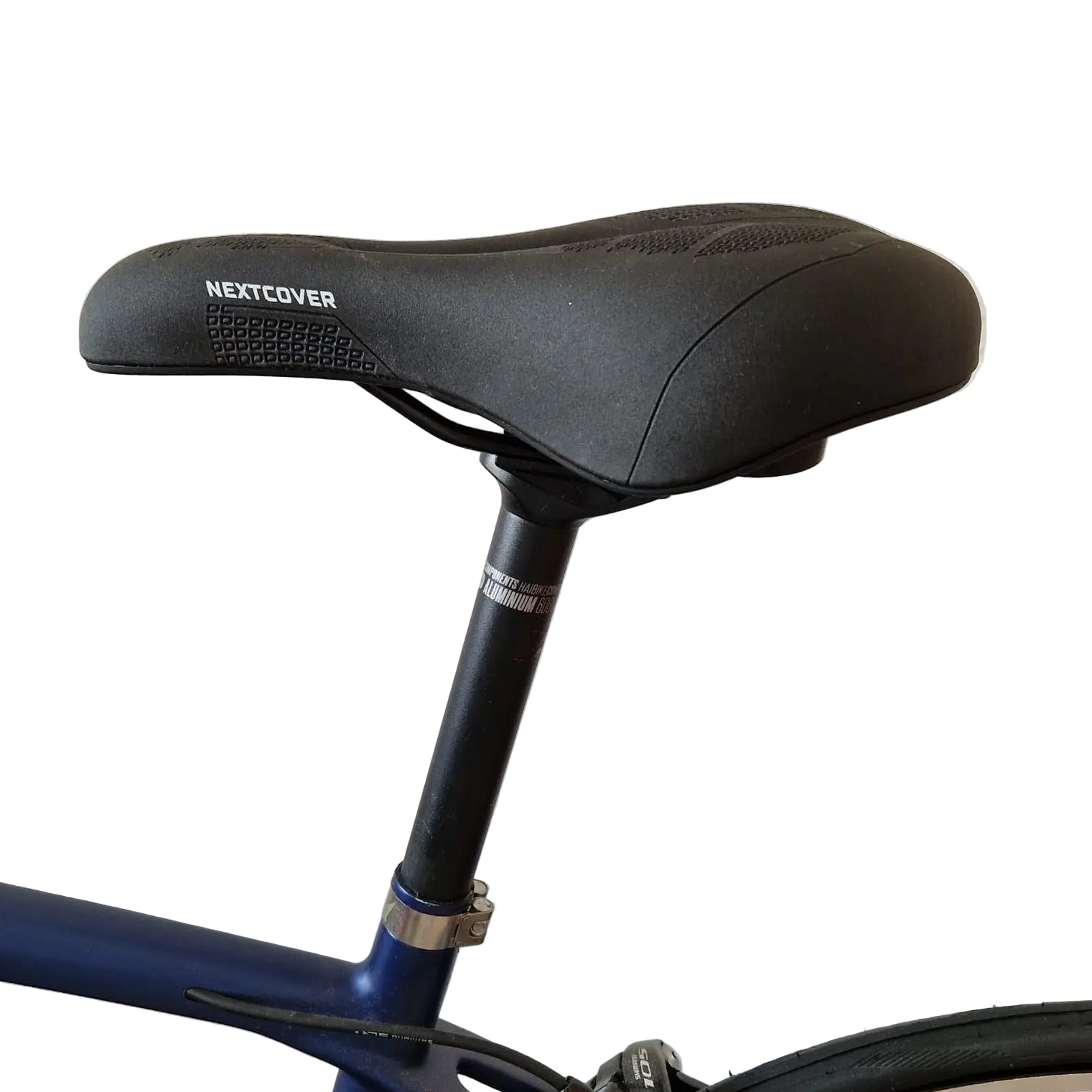 NEXTCOVER Trekking Bike Saddle: Memory Foam, Shock Absorption, Waterproof, Ergonomic Comfort