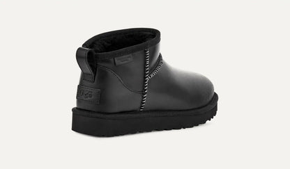 Women's Classic Ultra Mini Leather Regenerate Boot.