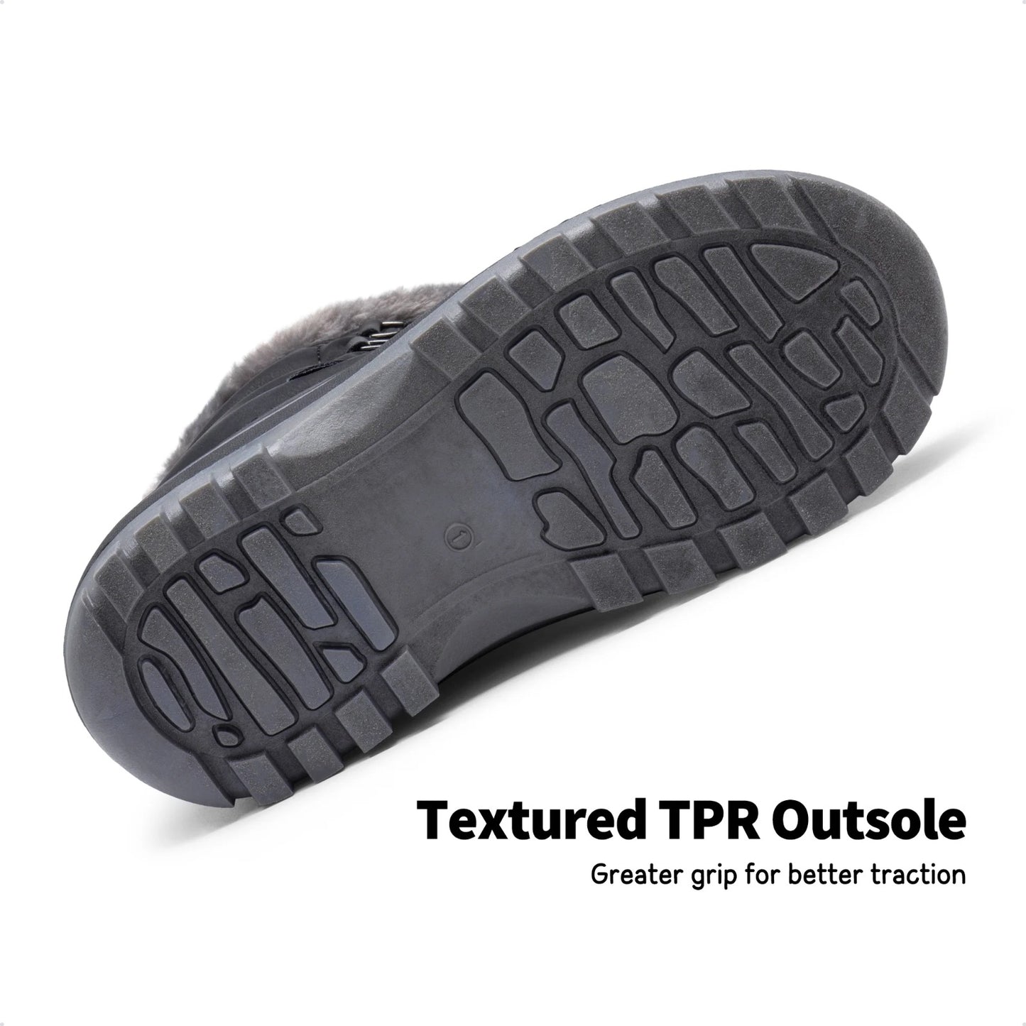 Forester Kids Waterproof Ankle Winter Snow Boots for Children