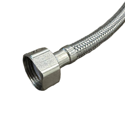 Stainless Steel Braided Flexible Hose – Durable  F1/2" x M10 300MM