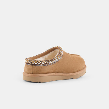 UGG  Cozy Suede Sheepskin Slippers - Light Brown Comfort