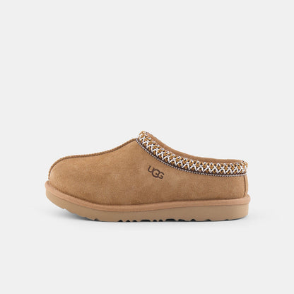UGG  Cozy Suede Sheepskin Slippers - Light Brown Comfort