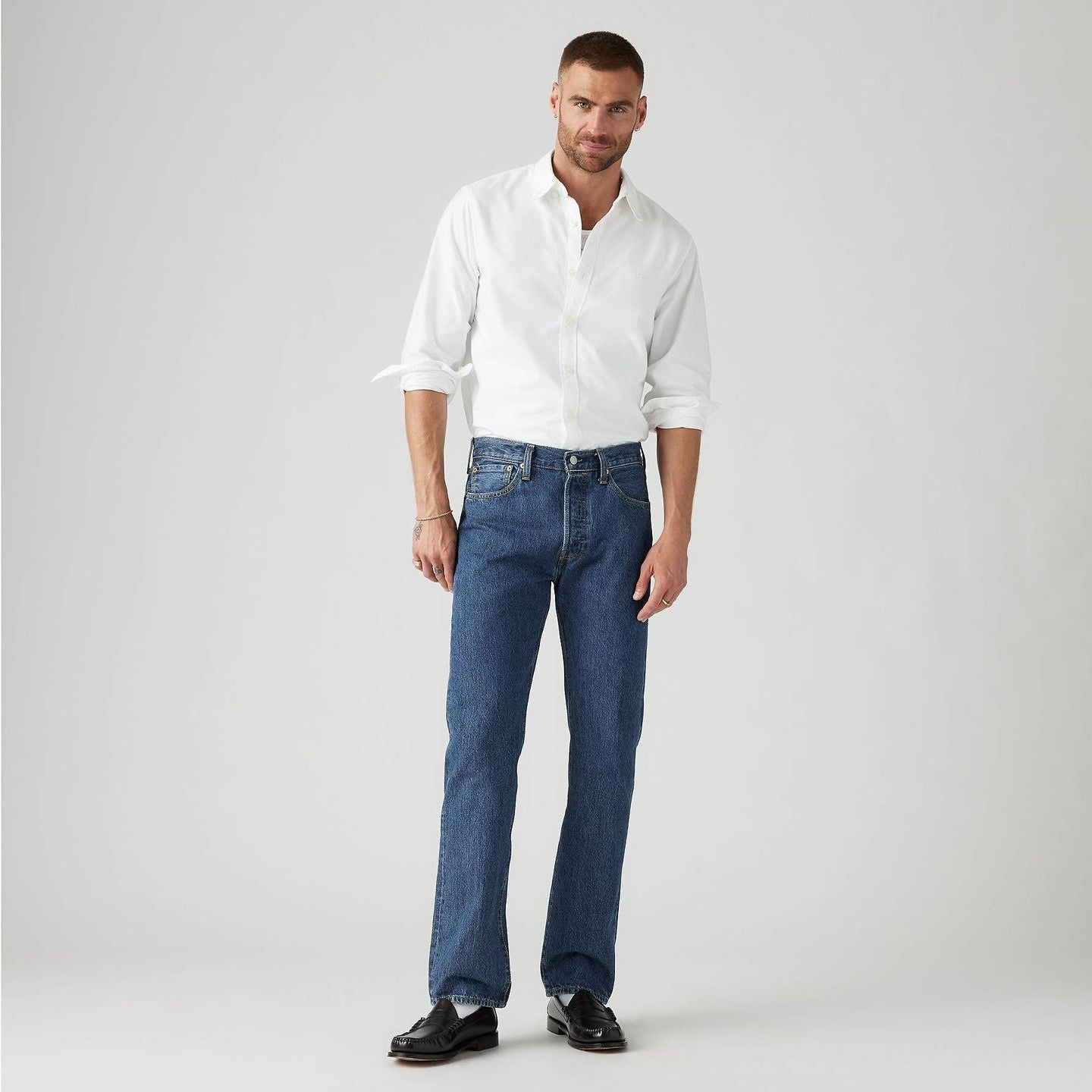 Levi’s® 501® Original Jeans – Classic Blue Denim