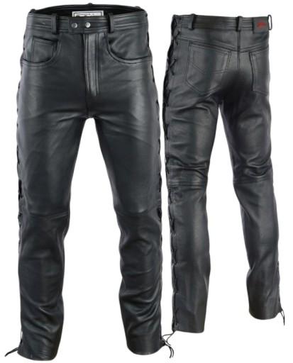 RAD MASTERS Motorcycle Leather Pants | Size 2XL