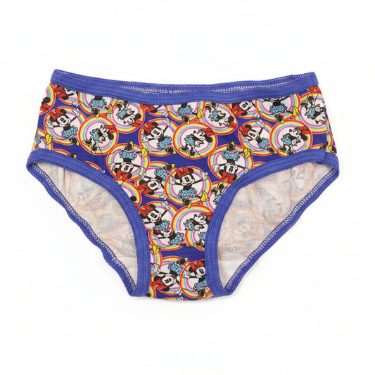 Disney Minnie Mouse Girls Printed Bikini Briefs
