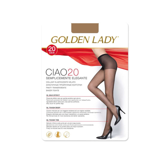 Tights Golden Lady 20 den stretch sheer Daino