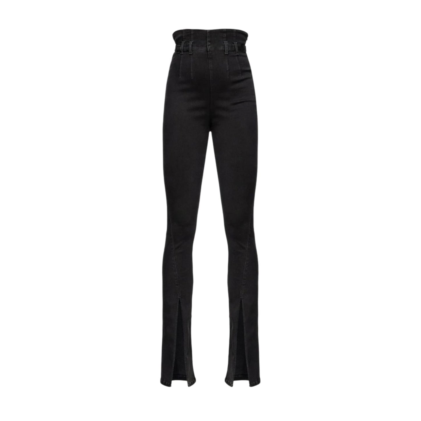 PINKO Women's Comfortable Flare-Fit High-Waist Stretch Denim Jeans