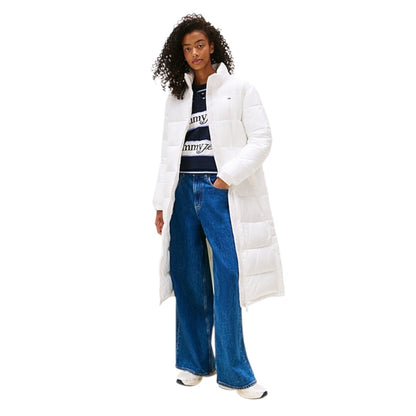 Tommy Jeans white winter jacket