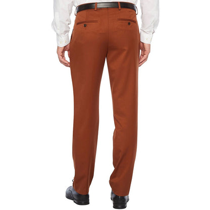 J.FERRAR Men's Super Slim Stretch Front Tailored Suit Pants