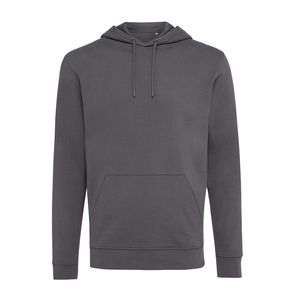 iqoniq Jasper recycled cotton hoodie,Anthracite