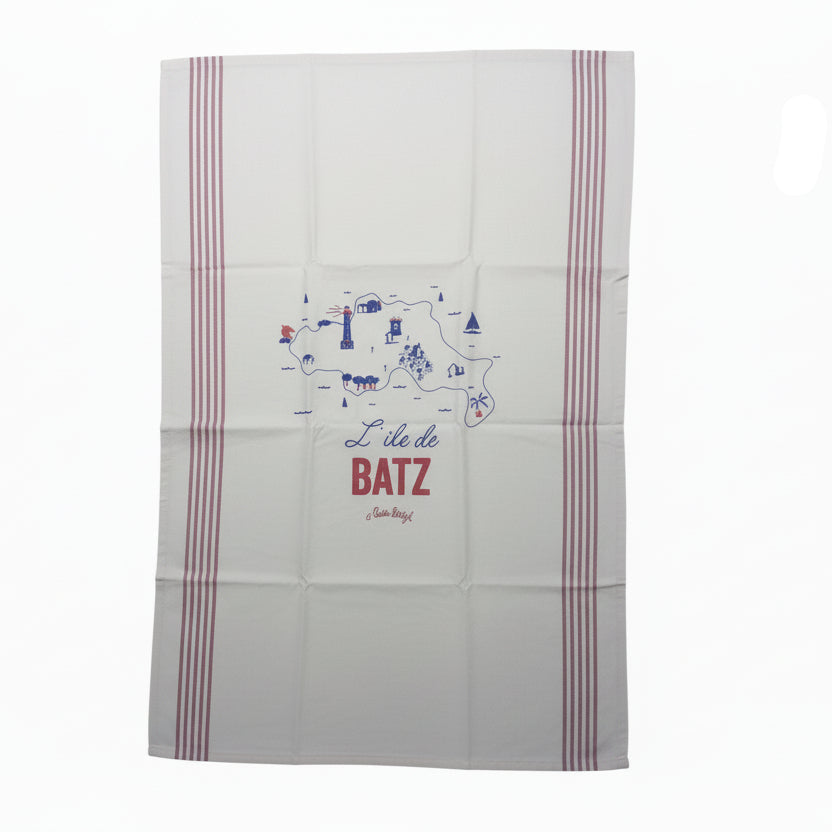 Tissage de l'Ouest Towel The island of BATZ