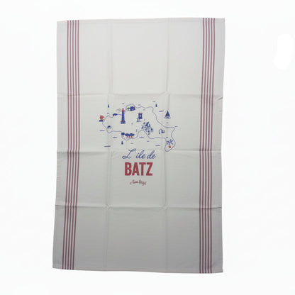 Tissage de l'Ouest Towel The island of BATZ