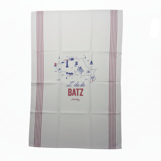 Tissage de l'Ouest Towel The island of BATZ