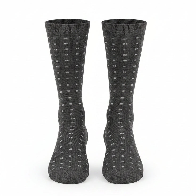 Nur Die Men's Cotton Leisure Socks – Anthracite