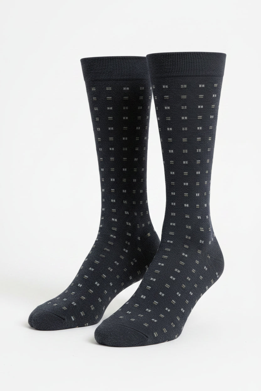 Nur Die Men's Cotton Leisure Socks – Anthracite