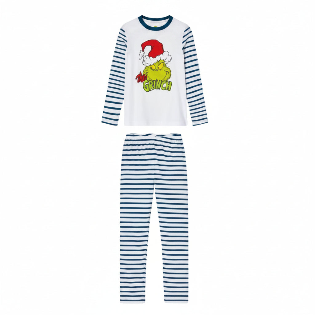 Boys' Grinch Cotton Pajamas