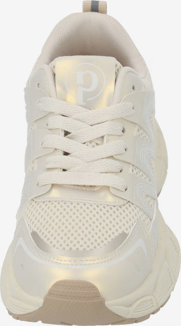 Palado Borgan Gold Shimmer Women's Lifestyle Sneakers - Chic & Comfortable